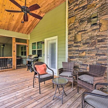 Cozy Riverside Dahlonega Home With Kayaks And Fire Pit ภายนอก รูปภาพ